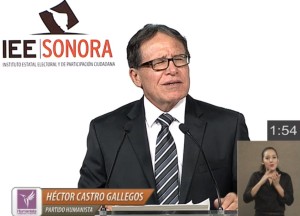 Héctor Castro Gallegos, Partido Humanista