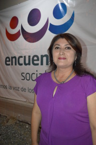 Elsa Cruz, candidata a la alcaldía por el PES